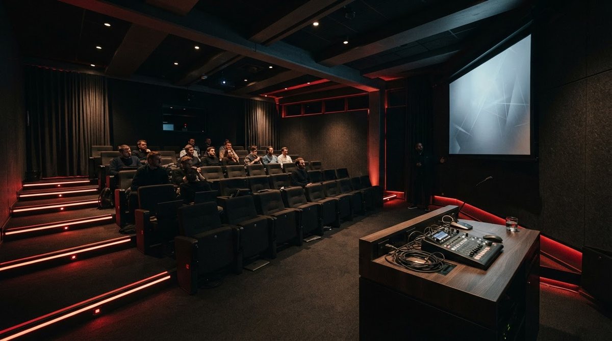 Sala de capacitación: menos equipos a la vista, más simplicidad de uso y de soporte.