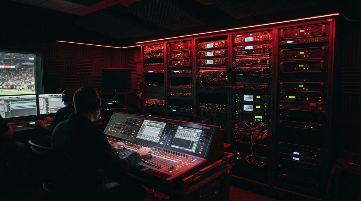 El cerebro del sistema: procesamiento digital, zonificación y caminos redundantes de señal.
